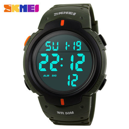 Image of Men's Digital LED Sports Watch, Water Resistant to 50m (150ft) - I'LL TAKE THIS