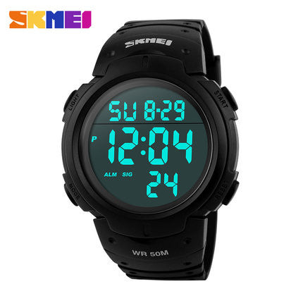Image of Men's Digital LED Sports Watch, Water Resistant to 50m (150ft) - I'LL TAKE THIS