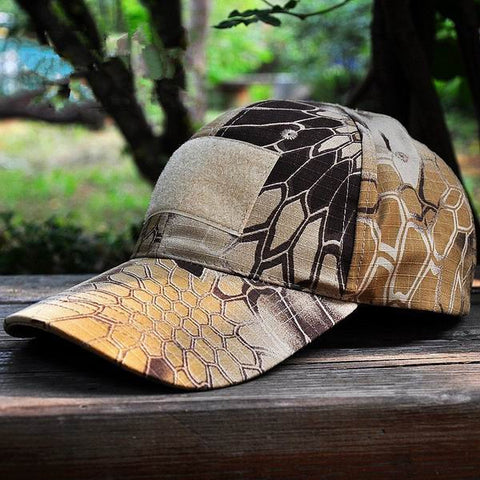 Image of Snapback Camouflage Tactical Hat, Army style Tactical Baseball Cap Unisex - I'LL TAKE THIS