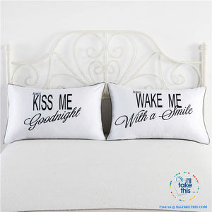 Wake up with your loved one with these novelty pillows for those special occasions - I'LL TAKE THIS