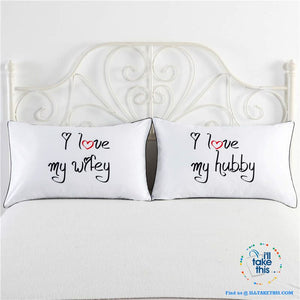 Wake up with your loved one with these novelty pillows for those special occasions