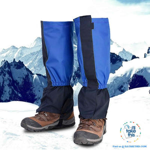 Water resistance leg protectors for your next Outdoor venture, suits Show, Camping and Hiking or next Fishing trip - I'LL TAKE THIS