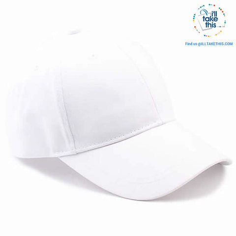 Image of Ponytail Baseball Cap for Women of All ages, one Size - 7 color options - I'LL TAKE THIS