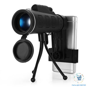 Serious iZOOM40x™ Lens for your Smartphone 40X Zoom Telescope IDEAL for any Budding Photographer - I'LL TAKE THIS